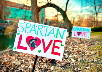 Spartan Love sign